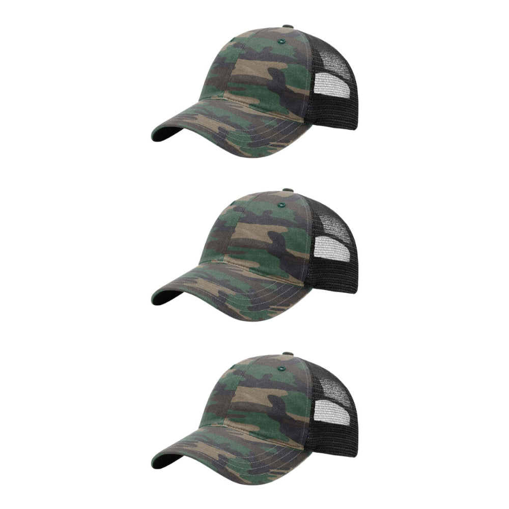 richardson-111-garment-washed-trucker-green-camo-black-pk-3.jpg image