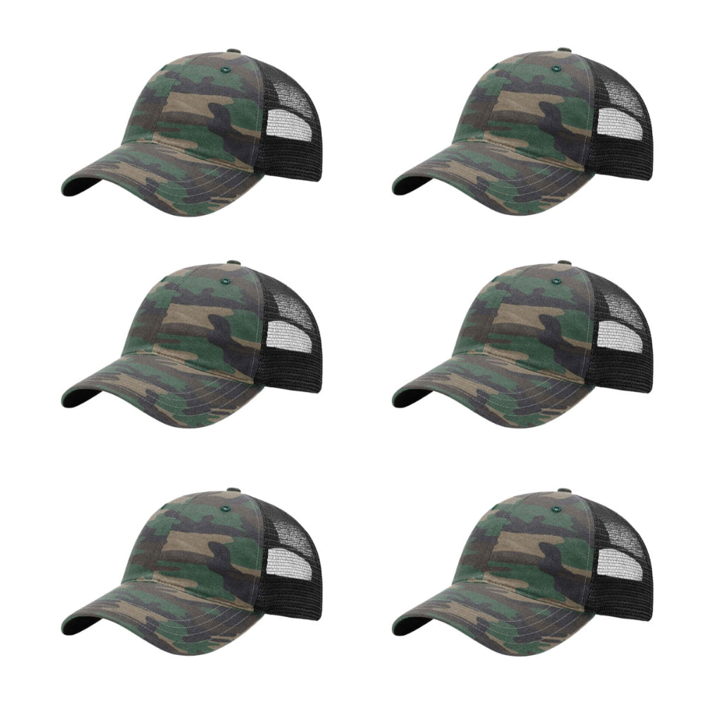 richardson-111-garment-washed-trucker-green-camo-black-pk-6.jpg image