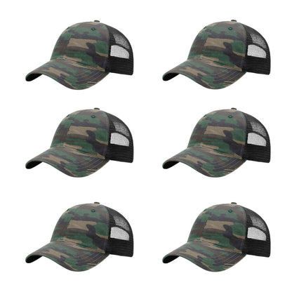 richardson-111-garment-washed-trucker-green-camo-black-pk-6.jpg image