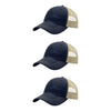 richardson-111-garment-washed-trucker-navy-khaki-pk-3.jpg image
