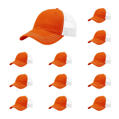 richardson-111-garment-washed-trucker-orange-white-pk-12.jpg image