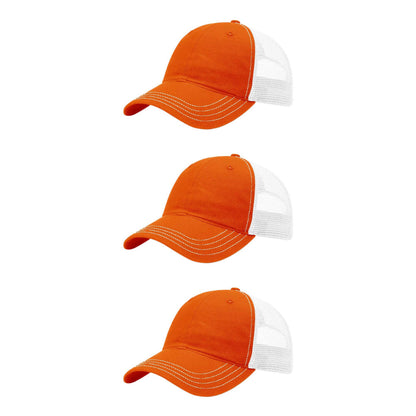 richardson-111-garment-washed-trucker-orange-white-pk-3.jpg image