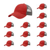 richardson-111-garment-washed-trucker-red-charcoal-pk-12.jpg image