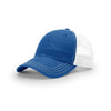 richardson-111-garment-washed-trucker-royal-white.jpg image