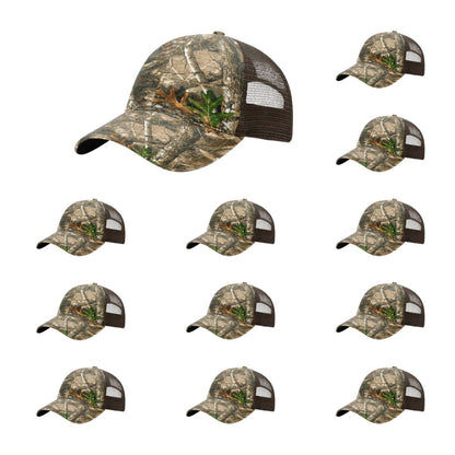 richardson-111-garment-washed-trucker-rt-edge-brown-pk-12.jpg image