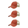 richardson-111-garment-washed-trucker-texas-orange-khaki-pk-3.jpg image
