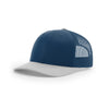 Richardson 112 Classic Trucker Snapback Cap Two Tone CMB Light Blue Light Grey