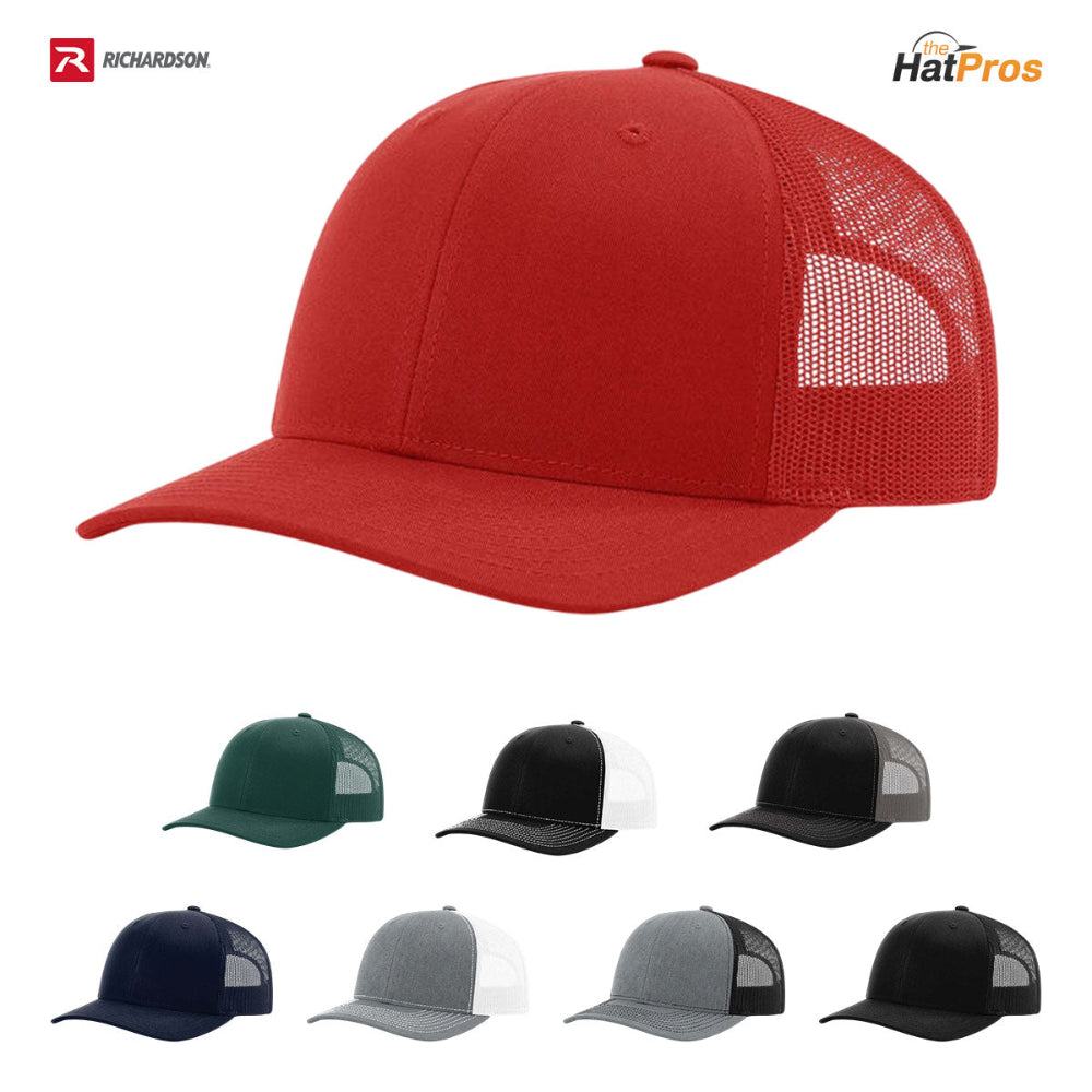 richardson-112-xl-twill-mesh-back112-thp-blk-xl image