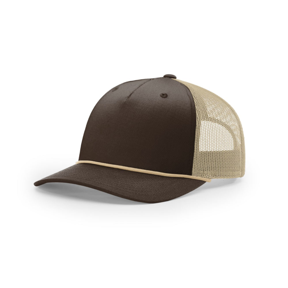 Richardson 112FPR Five Panel Trucker w/ Visor Rope Image 21