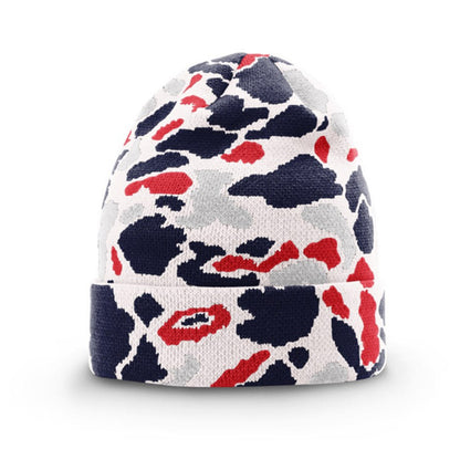 Richardson 126 Duck Camo Warm Double-Layer Beanie