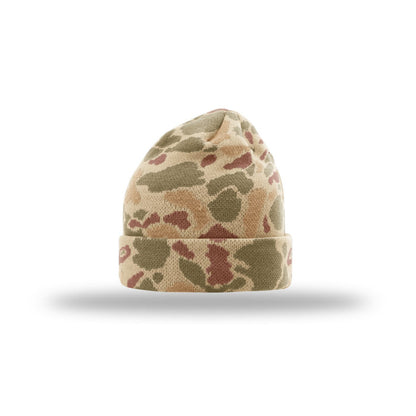 Richardson 126 Duck Camo Warm Double-Layer Beanie