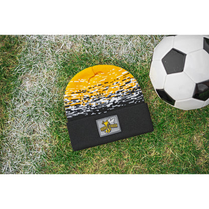 Cap America RKS12 Static Pattern Knit Cap with Cuff