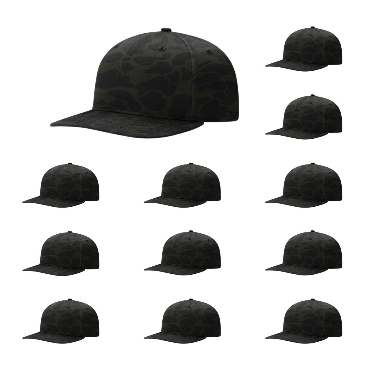 Richardson 312 Twill Back Classic Trucker- Sable Duck Camo PK 12