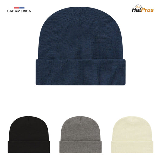 Cap America SKN24 Recycled Knit Cap with Cuff
