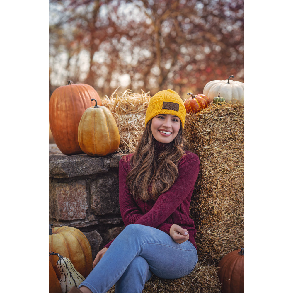 Cap America TKN24 Knit Cap with Cuff