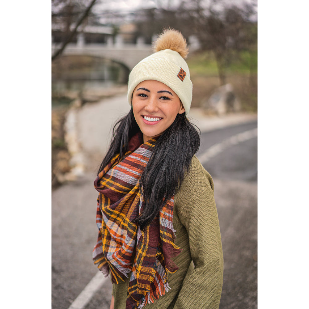 Cap America TKN24 Knit Cap with Cuff