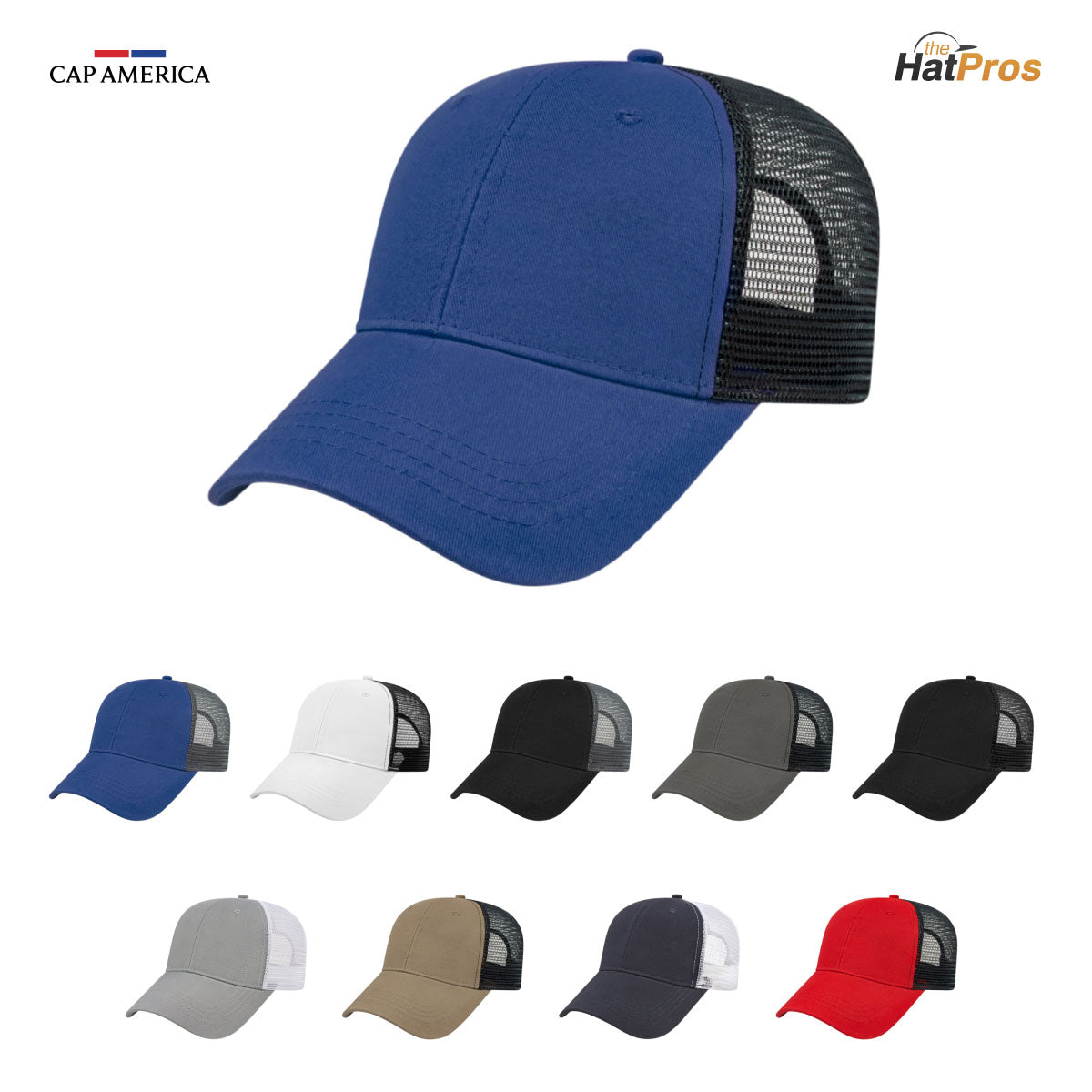 Cap America X500 X-tra Value Trucker Mesh Back Cap