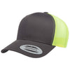 Yp Classics Retro Trucker Hat 6606-Multicam Alpine White