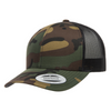 Yp Classics Retro Trucker Hat 6606-Navy/White