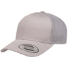 Yp Classics Retro Trucker Hat 6606-Heather/White