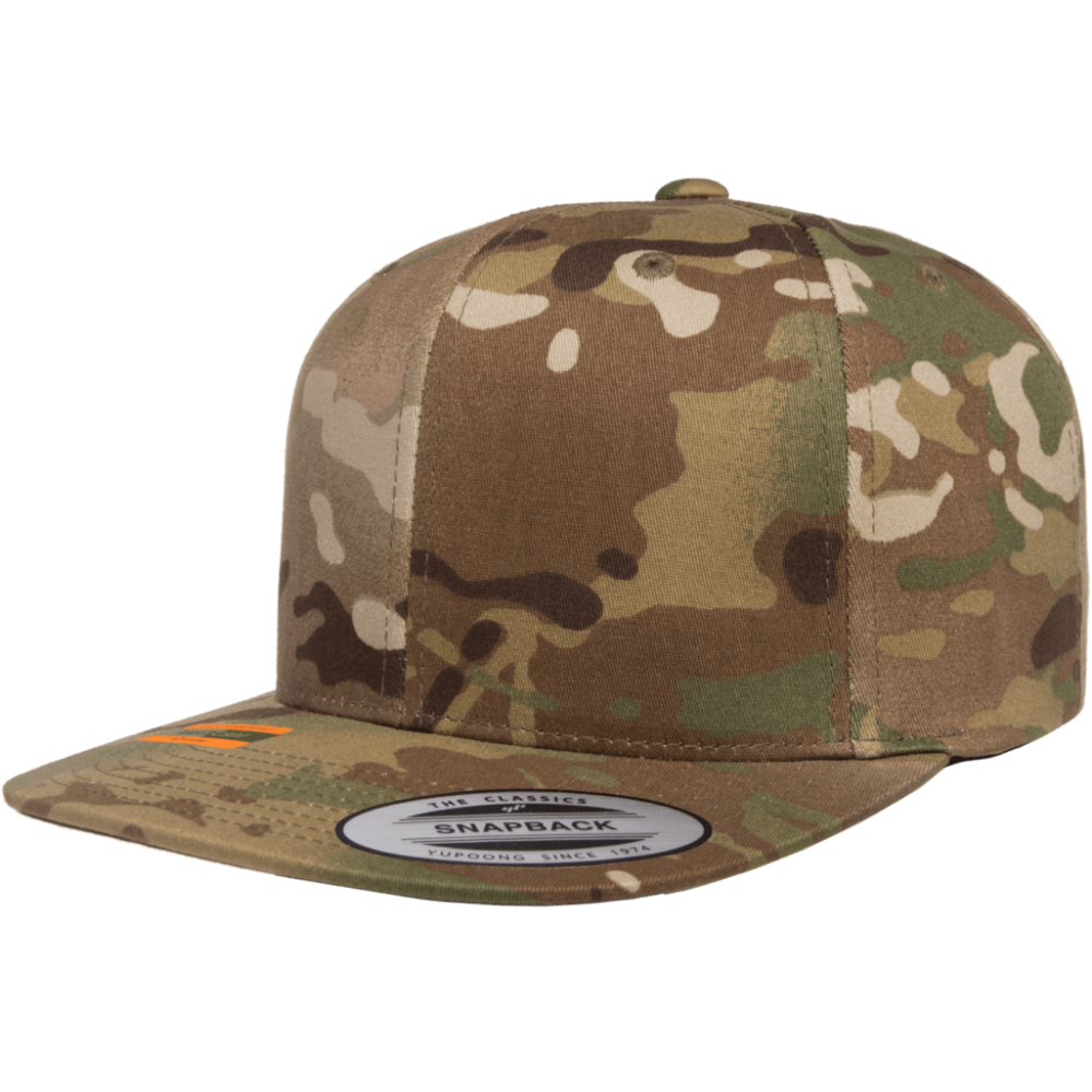 Yupoong Hat Snapback Pro-Style Wool Blend Cap 6089-Multicam Arid