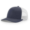 115 Richardson Cap Low Pro Trucker- Heather Navy/Light  Grey