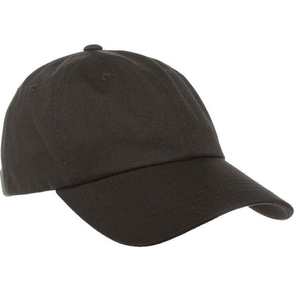 6245CM Adjustable Cotton Twill Dad Hat- Black 4