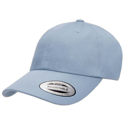 6245CM Adjustable Cotton Twill Dad Hat-Light Blue