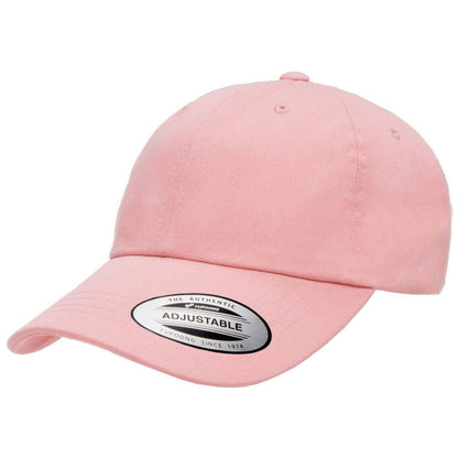 6245CM Adjustable Cotton Twill Dad Hat-Pink