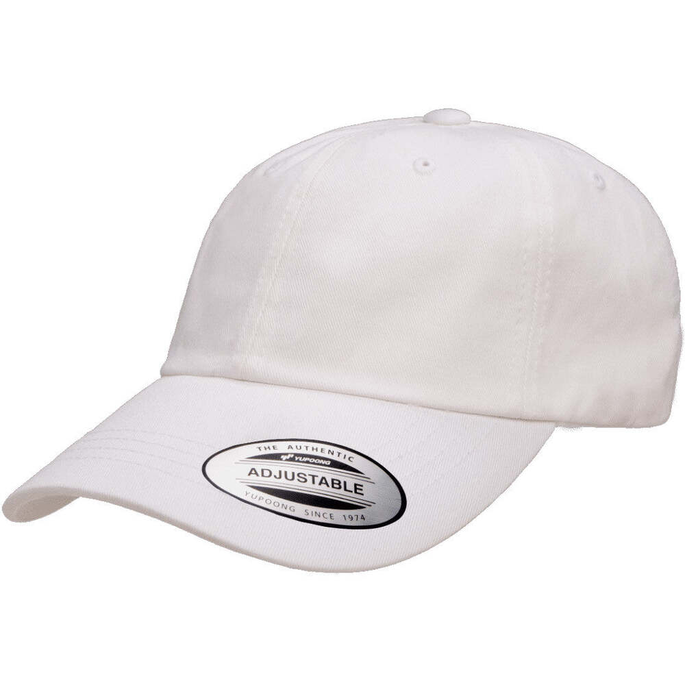 White 2025 dad cap