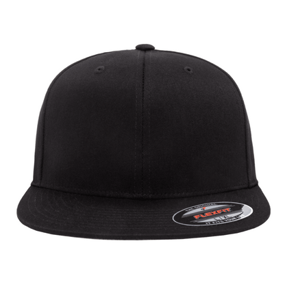 6297F Flexfit Hat Pro-Baseball On-Field Shape Cap- Black 2
