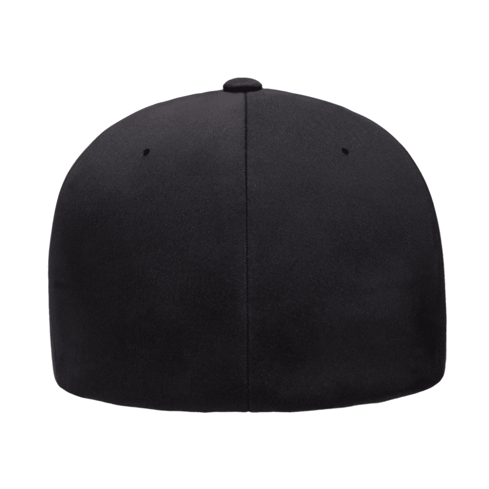 Flexfit Delta 180 Premium Baseball Cap-Black 5
