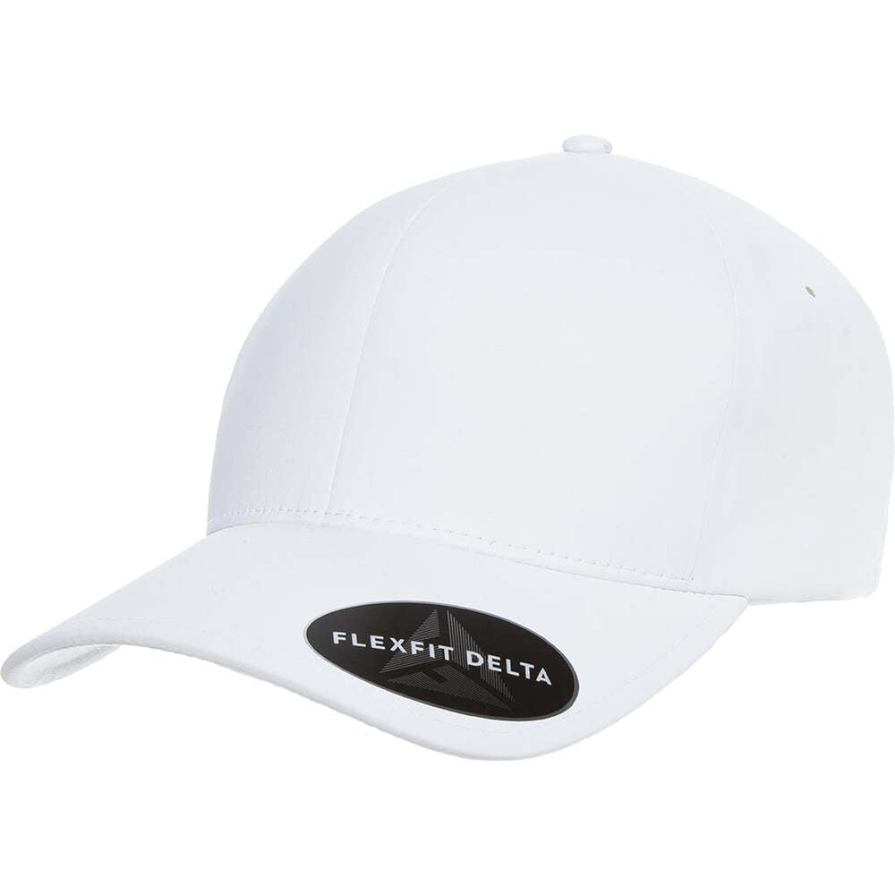 Flexfit Delta 180 Premium Baseball Cap-White