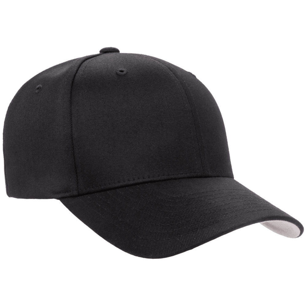 Flexfit Wooly Combed Twill Cap 6277 black 3