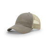 Richardson 111 Garment Washed Trucker-Driftwood/Khaki