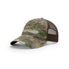 Richardson 111P Garment Washed Printed Trucker-Rt Max-1/Brown