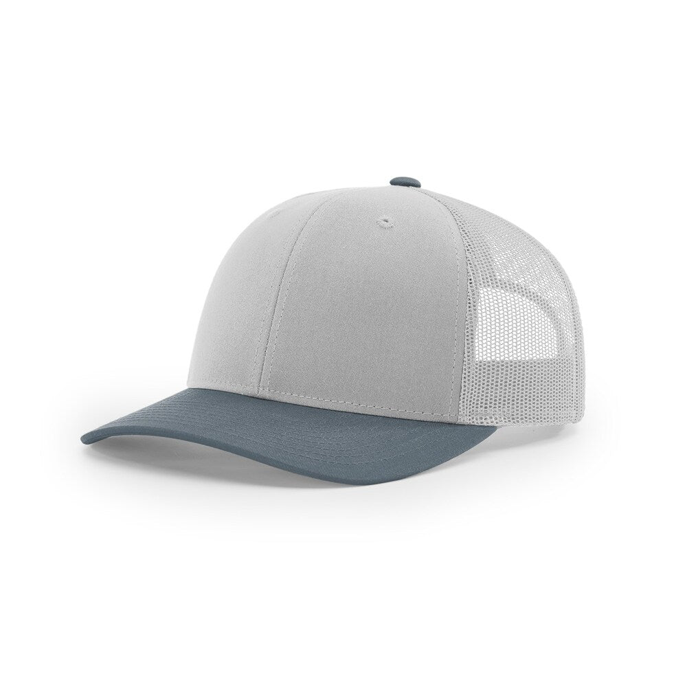 Richardson 112 Limited Edition Classic Structured Snapback Cap-Smoke Silver/Storm Navy