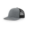 Richardson 112+ R-Flex Adjustable Trucker-Heather Grey/Black