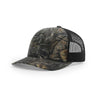 Richardson 112P Printed Classic Trucker Cap-Mossy Oak Country DNA/Black