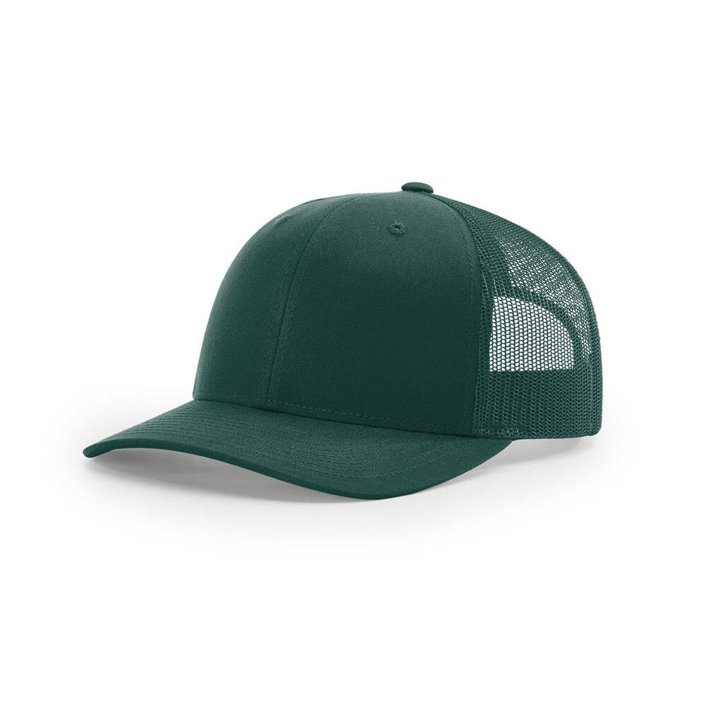 Richardson 112XL Classic Trucker Cap Hat-Dark Green