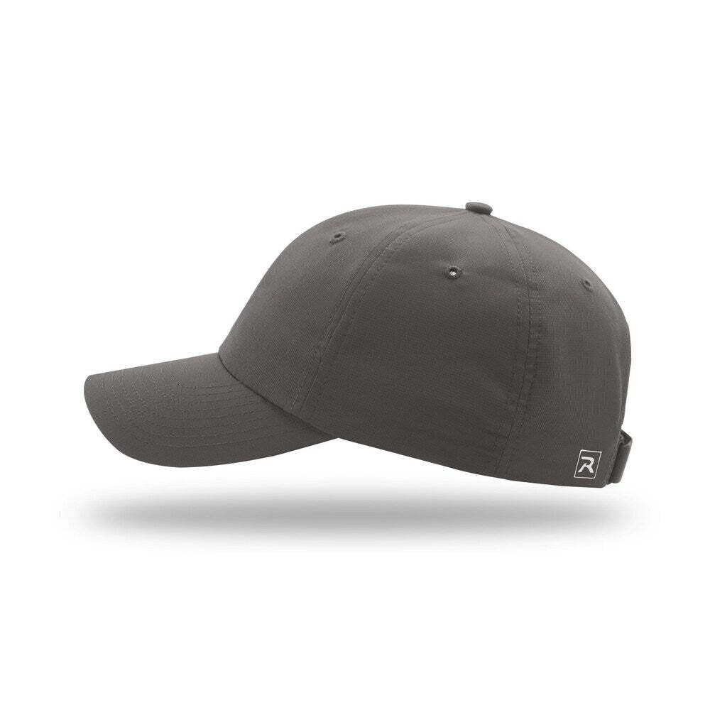 Richardson 220 Relaxed Unstructured Lighweight Performance Polyester Hat - Charcoal 3