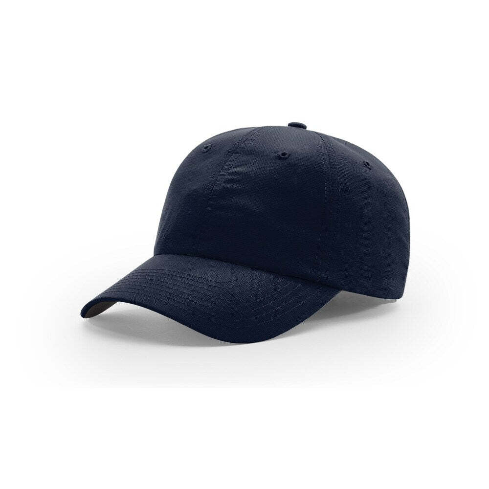 Richardson 220 Relaxed Unstructured Lighweight Performance Polyester Hat-Navy