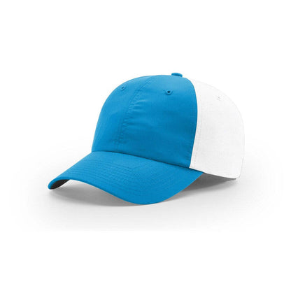 Richardson 220 Relaxed Unstructured Lighweight Performance Polyester Hat-Sky Blue/White