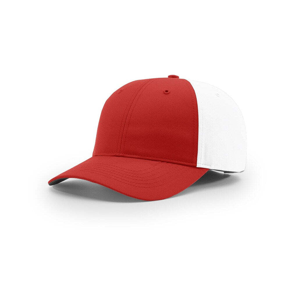 Richardson 225 Casual Performance Hat-Red/White