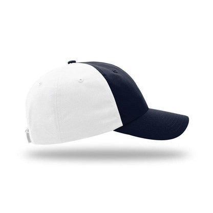 Richardson 225 Casual Structured Lighweight Performance Polyester Hat  -  OSFM - Navy/White 4
