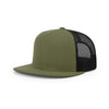 Richardson 511 Flatbill Trucker Cap-Loden/Black