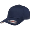 V Flexfit Cotton Twill Cap - Navy