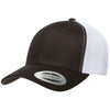 Yp Classics Retro Trucker Hat 6606-Black/White