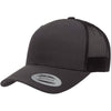 Yp Classics Retro Trucker Hat 6606-Charcoal