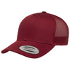 Yp Classics Retro Trucker Hat 6606-Cranberry